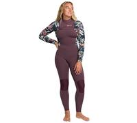 Combinaison intégrale en néoprène Roxy Swell Natural 3/2 mm lilas vert noir femme - XXS