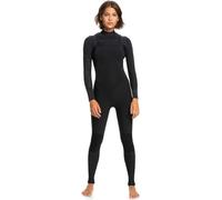 Roxy 3/2mm Swell Series - Combinaison de Surf Zip Poitrine - Femme - 4 - Noir