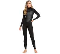 Roxy Prologue 4/3 Mm Long Sleeve Back Zip Neoprene Suit Noir 8 Femme