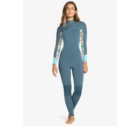Roxy - 4/3mm Swell Series Front Zip GBS - Combinaison de surf femme Starglazer - 4
