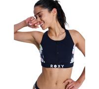 Roxy Active Crop Top - Haut de Bikini Crop-Top - Femme - L - Noir