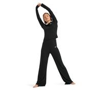 Roxy Pantalon Rise & Vibe New Rib Wide Leg – Survêtement femme Anthracite M