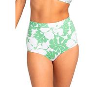 Roxy Bas de maillot de bain ERJX404850 OG High Waist Vert Taille S