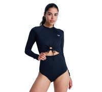 Roxy Beach Essential Woman Long Sleeve Back Zip Shorty Bleu XS Femme