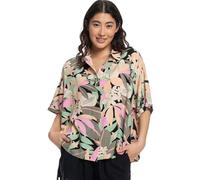 Roxy Beach Nostalgia - Short Sleeve Shirt for Women - Chemise Manches Courtes - Femme - S - Noir