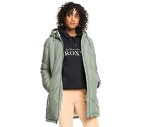 Roxy Better Weather - Chaqueta Acolchada Con Capucha y Corte Largo Para Mujer