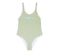 Roxy Maillot de bain 1 pièce Bico Active RG – Vert Moda Stripe (Oil Green) – 10 ans