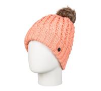 Bonnet Roxy Blizzard orange clair marron femme