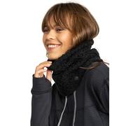 Roxy Blizzard Collar Cold Weather Scarf, True Black, One Size Women's