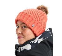 Bonnet Roxy Blizzard orange vif femme