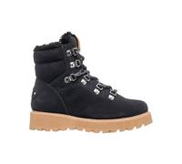 Roxy - Bottes après-ski fourrées - Bradie Black Camel pour Femme en Cuir - Taille 7 US - Noir Noir 7 US