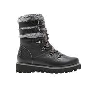 Roxy - Bottes après-ski fourrées - Brandi III Black pour Femme en Cuir - Taille 8,5 US - Noir Noir 8,5 US