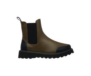 Roxy - Bottines imperméables - Idalie Black Khaki pour Femme en Cuir - Taille 8 US - Kaki Kaki 8 US