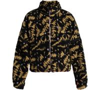 Roxy - Pull polaire zippé - Boundless Spirit Zippered Anthracite Big Flowers pour Femme - Taille M - Noir Noir M