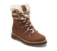 Roxy Bottes après-ski fourrées Brandi III Black en cuir pour femme Taille 8,5 US Noir