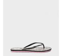 Roxy By The Sea Flip Flops Black/White Prt 7 (40) Female