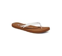 Roxy Femme Cabo J Tongs, Blanc (White), 38 EU