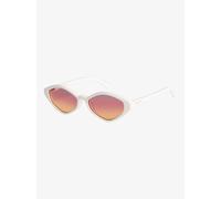Roxy – Lunettes de soleil femme – Canuta – Blanc, verres marron dégradé – Taille unique