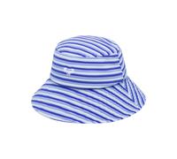 ROXY Chapeaux 'Crowded Beachfront' bleu / bleu clair / blanc, Taille 56-57