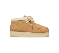Roxy - Chaussures d'hiver en suède - Pashta Natural en Cuir - Taille 8,5 US - Marron Marron 8,5 US