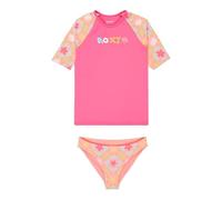 Roxy Check - Ensemble Lycra à Manches Courtes - Fille 2-7 Ans - 4 - Rose