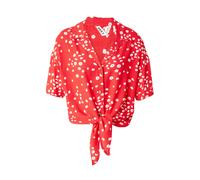 ROXY Chemisier 'Salty Sweet' rouge vif / blanc, Taille M