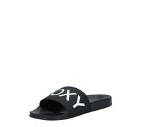 ROXY Claquettes / Tongs 'Slippy LI' noir / blanc, Taille 36