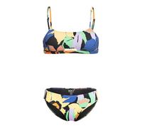 Roxy Color Jam - Bralette Two Piece Bikini Set for Women - Ensemble de Bikini Bralette - Femme - Noir