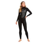 Roxy Combinaison néoprène Prologue 4/3 mm Manches longues Fermeture dorsale GBS Noir 10 Femme