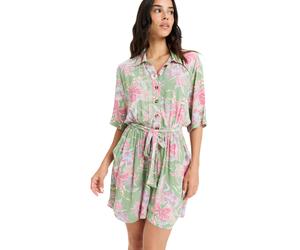 ROXY Combinaison 'Real Yesterday' jaune / vert / rose, Taille S