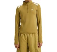 Roxy - Couche intermédiaire technique - Waves Of Warmth Tech Top Fennel Seed pour Femme - Taille M - Jaune Jaune M