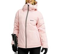 Roxy - Doudoune à capuche imperméable - Snowyhill Puffy Jacket Rose Shadow - Taille S Rose S