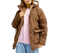Roxy - Doudoune chaude à capuche - Seaside Memories Puffer Jacket Chestnut en Coton - Taille L - Marron Marron L