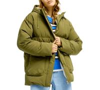 Roxy - Doudoune chaude à capuche - Seaside Memories Puffer Jacket Winter Moss en Coton - Taille M - Kaki Kaki M