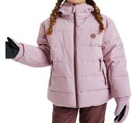 Roxy - Doudoune de ski - Snowyhill Puffy Girl Jacket Discreet Mauve - Taille Enfant 8 ans - Rose Rose 8 ans