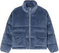Roxy - Doudoune en velours côtelé - Crystal Fade Corduroy Puffer Jacket Vintage Indigo en Coton - Taille S - Bleu Bleu S