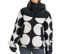 Roxy - Doudoune imperméable en Primaloft® - Alofted Puffy Jacket True Black Big Dots pour Femme - Taille M - Noir Noir M