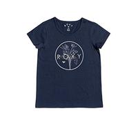 Roxy Endless Music Foil-T-Shirt pour Fille 4-16, Mood Indigo, FR : S (Taille Fabricant : 8/S)