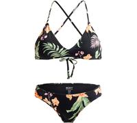 Roxy - Ensemble de maillot de bain - PT Beach Classics Strappy Set 2 Anthracite Island Escape pour Femme - Taille S - Noir Noir S