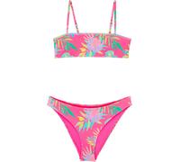 Roxy - Ensemble maillot de bain - Aquarella Bandeau Set Sangria Sunset Aquarella Rg - Taille Enfant 14 ans 14 ans