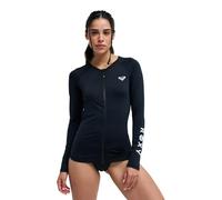 Roxy Essentials - Lycra zippé à Manches Longues - Femme - M - Noir