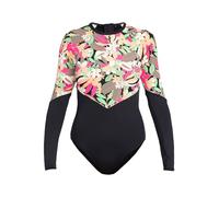 Roxy Fashion - Long Sleeve One-Piece Swimsuit for Women - Maillot Une pièce Manches Longues - Femme - Noir