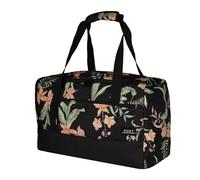 Roxy Feel Happy Grand Sac de Sport avec Compartiment séparé pour Chaussures, Anthracite Island Escape, Sweet Kombucha Sac de Sport
