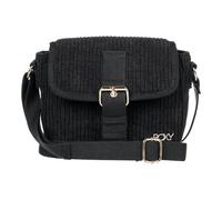 Roxy Feeling Good Sac à bandoulière compact et élégant en velours côtelé avec sangles réglables pour femme, Anthracite, 1.6L