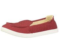 Roxy Femme Baskets à Enfiler Minnow, Rouge Exc, 36.5 EU