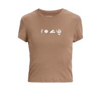 Roxy Femme Beach Love T-Shirt, Portabella, XL EU