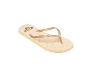 Roxy Femme Bermuda Print Sandal, Yellow/Gold, 41 EU
