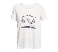 Roxy Femme Chasing The Wave T-Shirt, Snow White, XS EU