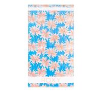 Roxy Femme Cold Water Printed vachement couvrant de maillot de bain, Azure Blue Palm Island, Taille unique