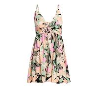 Robe Roxy Evening Glow Flowers orange rose vert femme - L